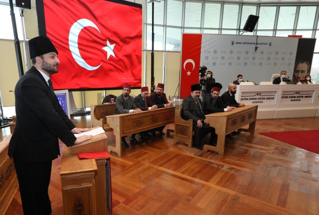 100 yıl önce İstiklal Marşı’nın kabul edildiği Meclis oturumu canlandırıldı