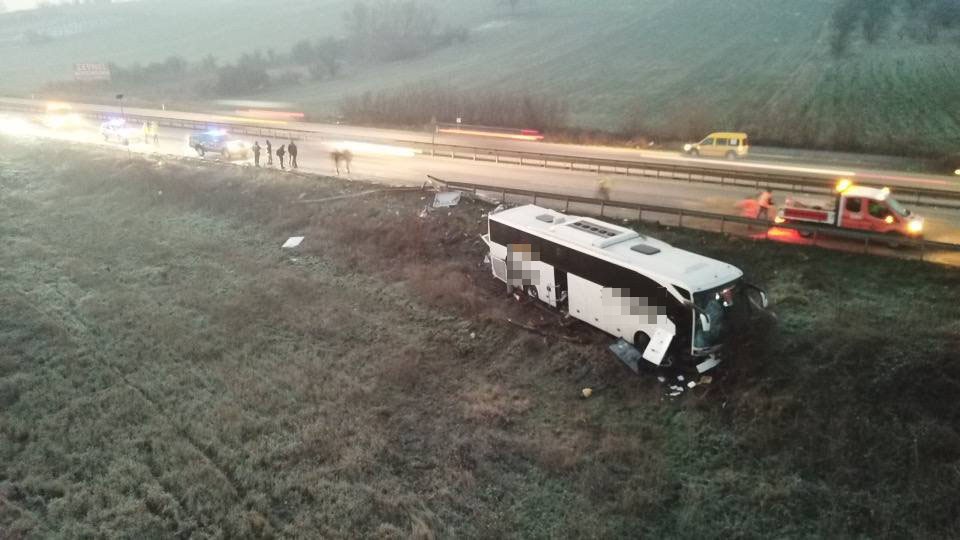 Bursa'da yolcu otobüsü kazası! 12 yaralı...