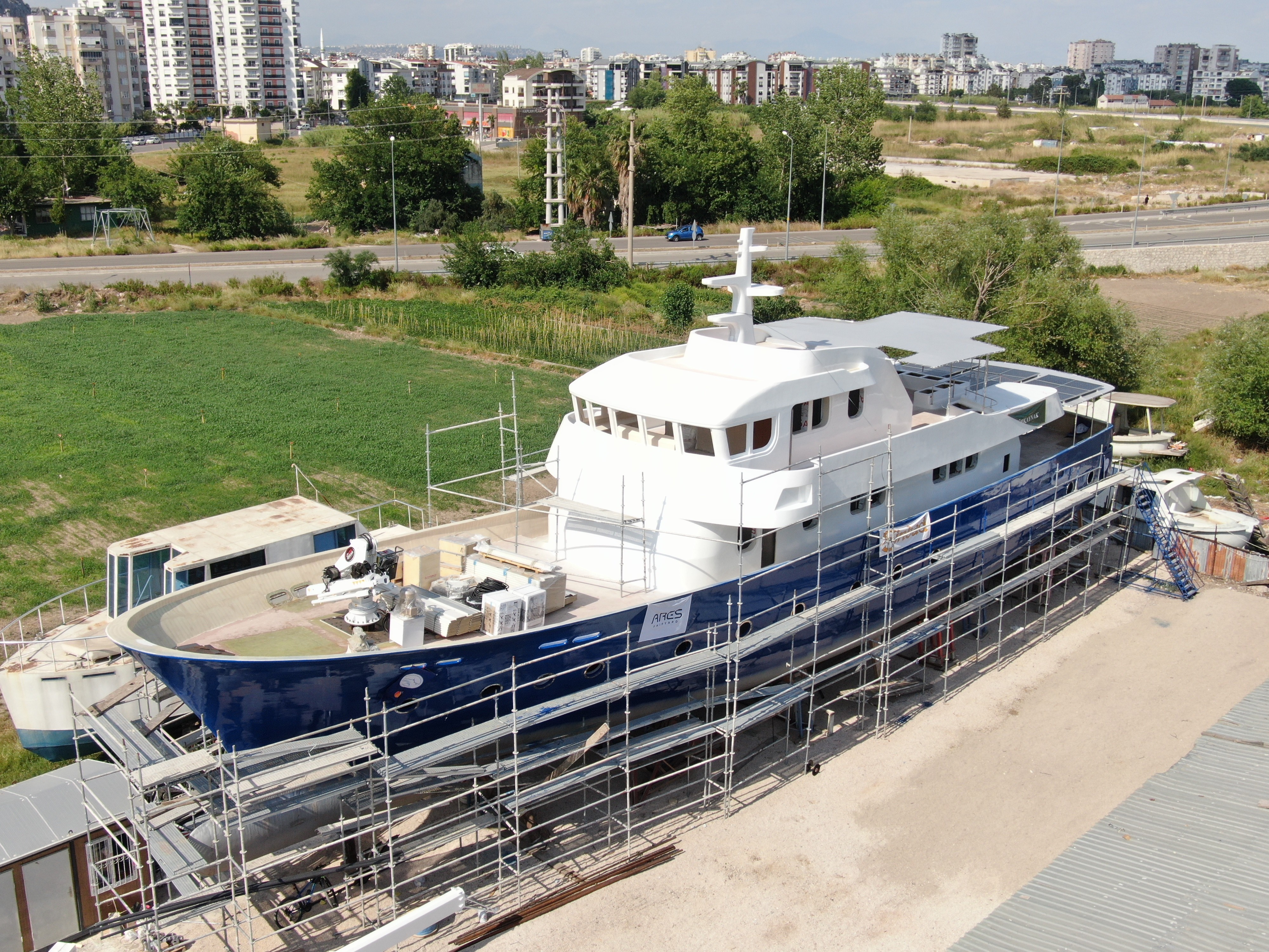Türkiye'nin en büyük su altı arkeolojisi araştırma gemisi suya iniyor!