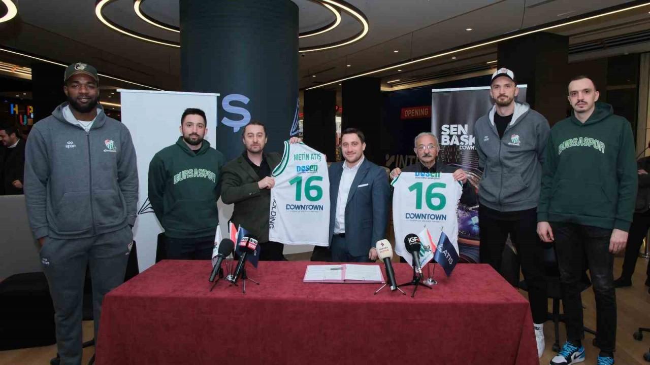 Dowtown, Bursaspor Basketbol Takımının Sponsoru Oldu