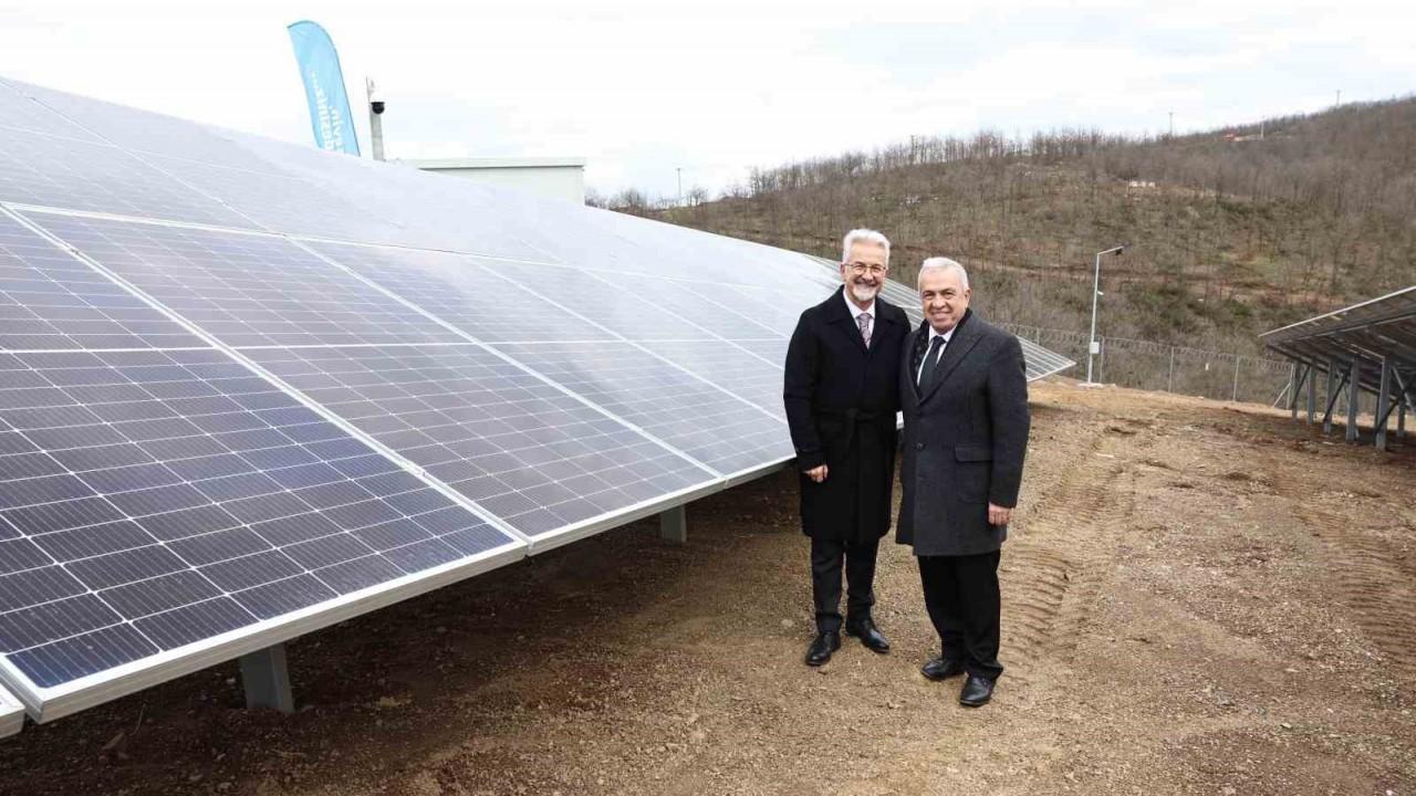 Nilüfer Belediyesi Güneş Enerji Santralini Hizmete Açtı