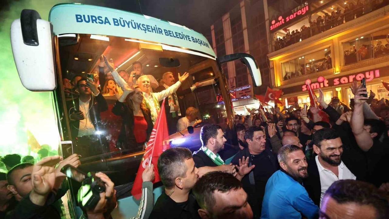 Bursa Büyükşehir’de Yüzde 47,60 Ile Bozbey, 6 Ilçede Chp, 9 Ilçede Ak Parti, 2 Ilçede İyi̇ Parti Ipi Göğüsledi