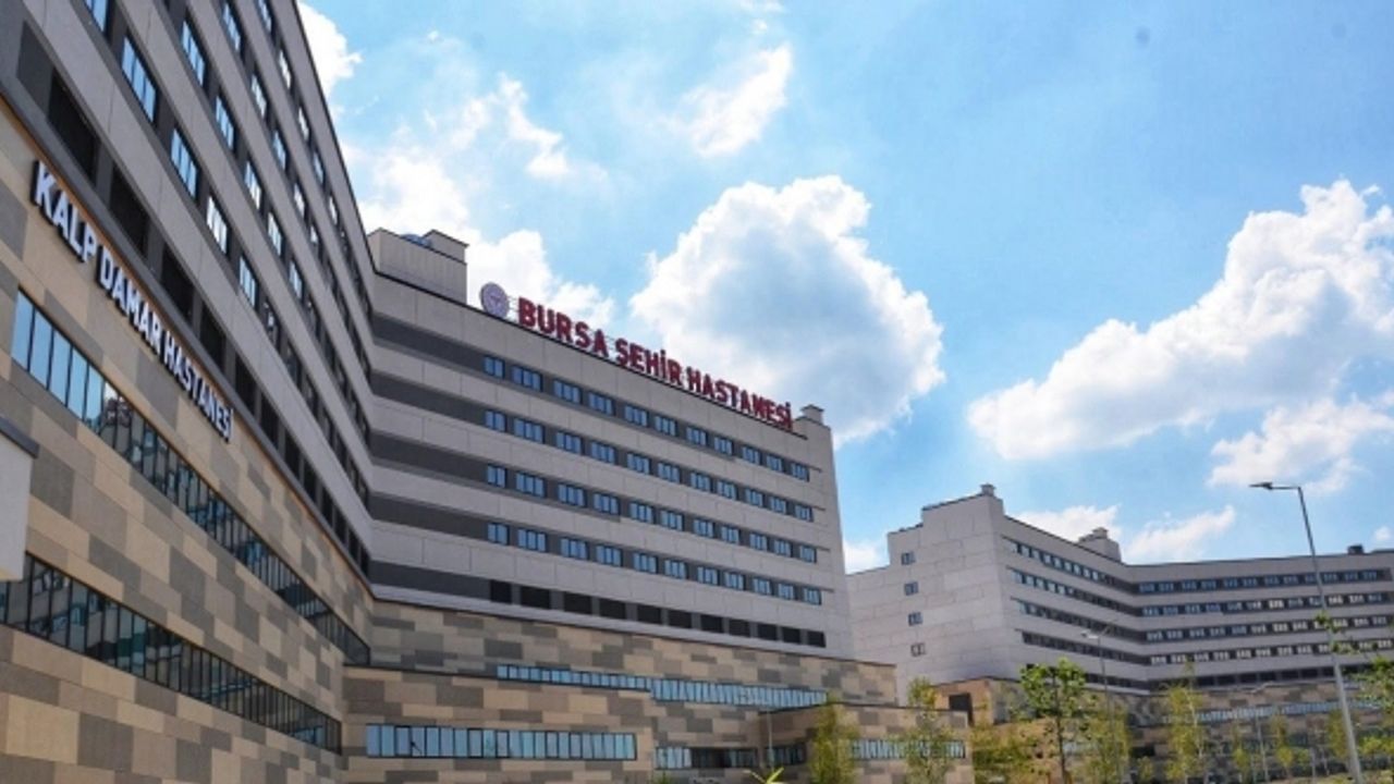 Bursa Şehir Hastanesi'ne günde 11 bin, yılda 4 milyondan fazla hasta geliyor