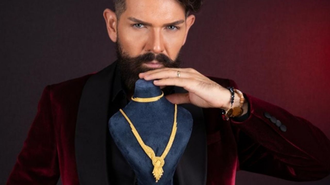 Türkiye'nin İLK Erkek Mücevher modeli Mehmet Çevik