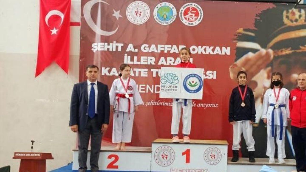Nilüferli karateciler 7 madalya kazandı