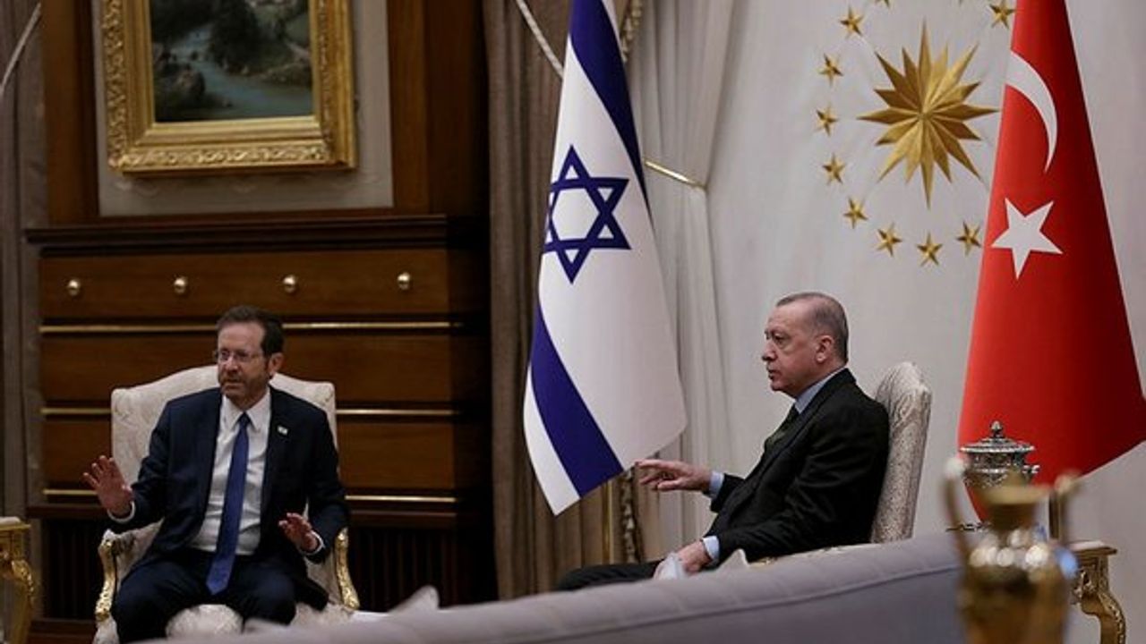 İsrail Cumhurbaşkanı Türkiye'de! Enerjide işbirliği...
