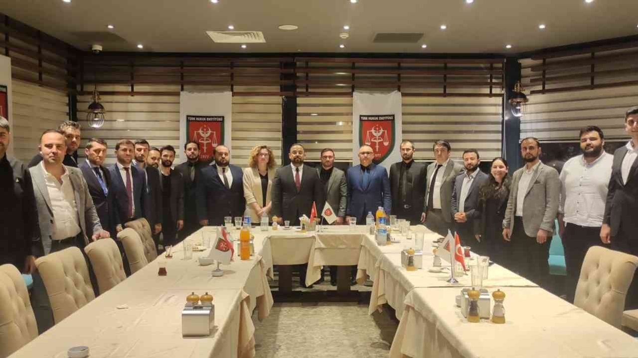 Türk Hukuk Enstitüsü Bursa Şubesi Başkanı Avukat Ahmet Doğu oldu