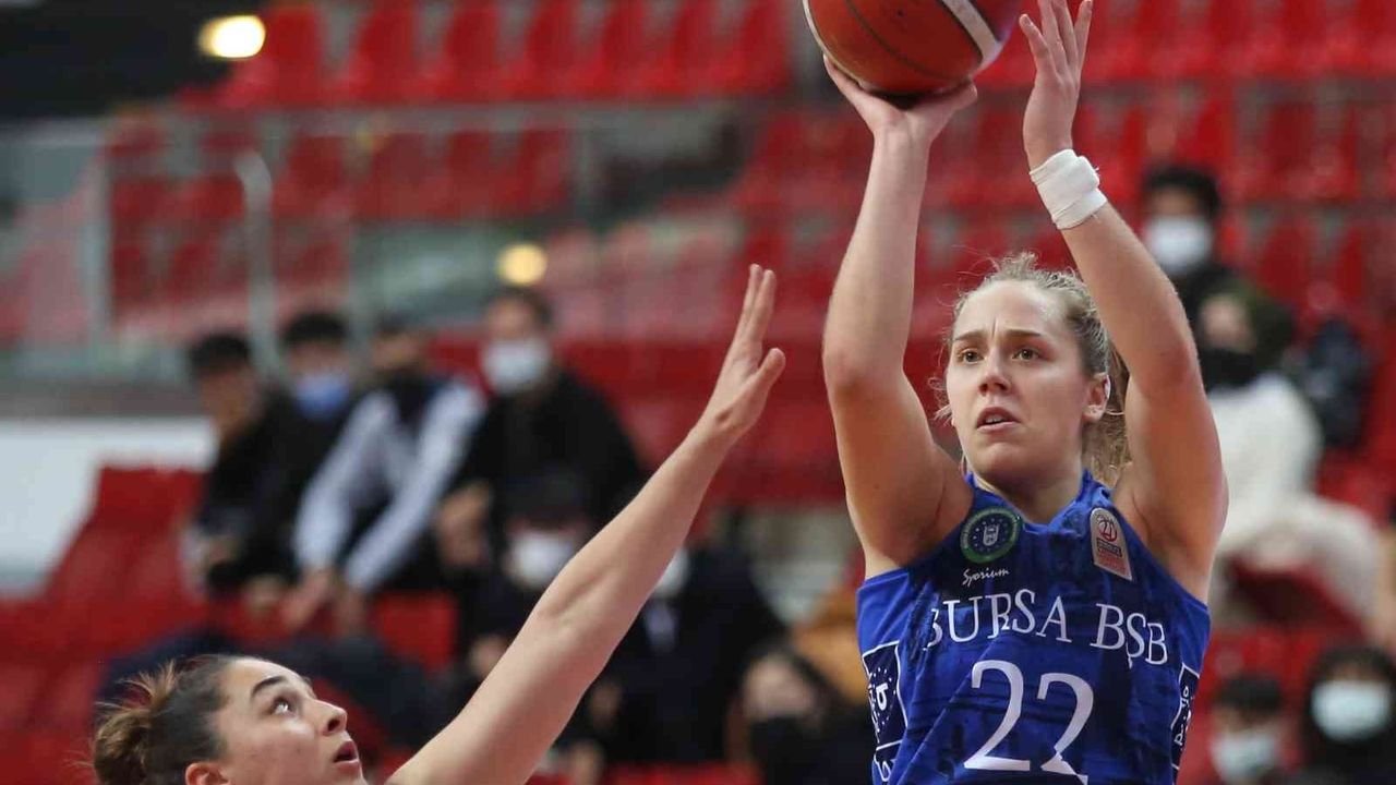 Bursa Büyükşehir Belediyesporlu kadın basket WBNA için Amerika’ya gitti
