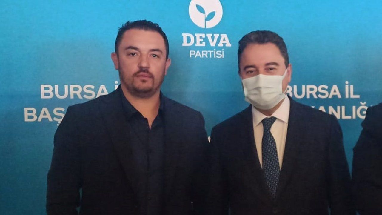 DEVA Partisi’nin Bursa ayağında şok istifa
