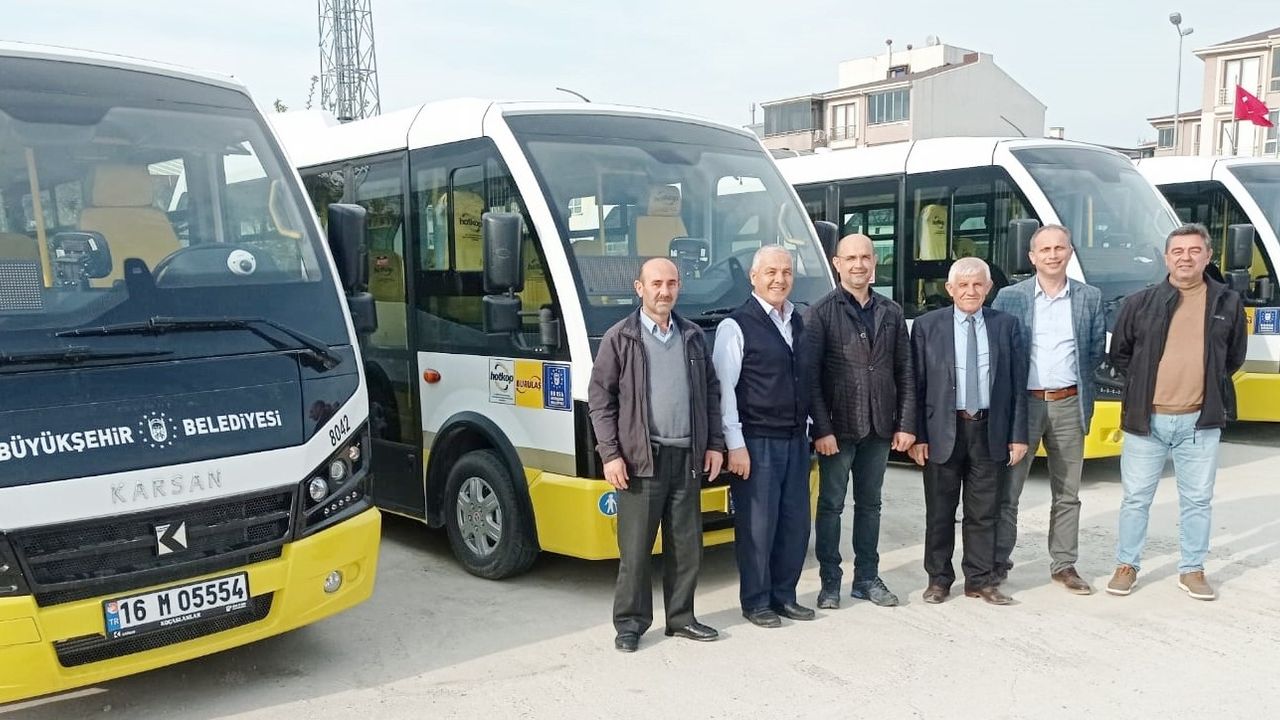 Mustafakemalpaşa’da HOTKOOP otobüslerini yenileniyor