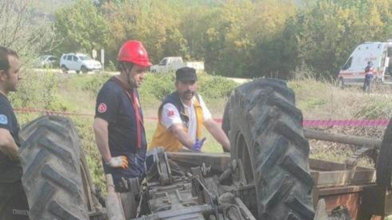 Talihsiz çifti traktör kazasında hayatını kaybetti
