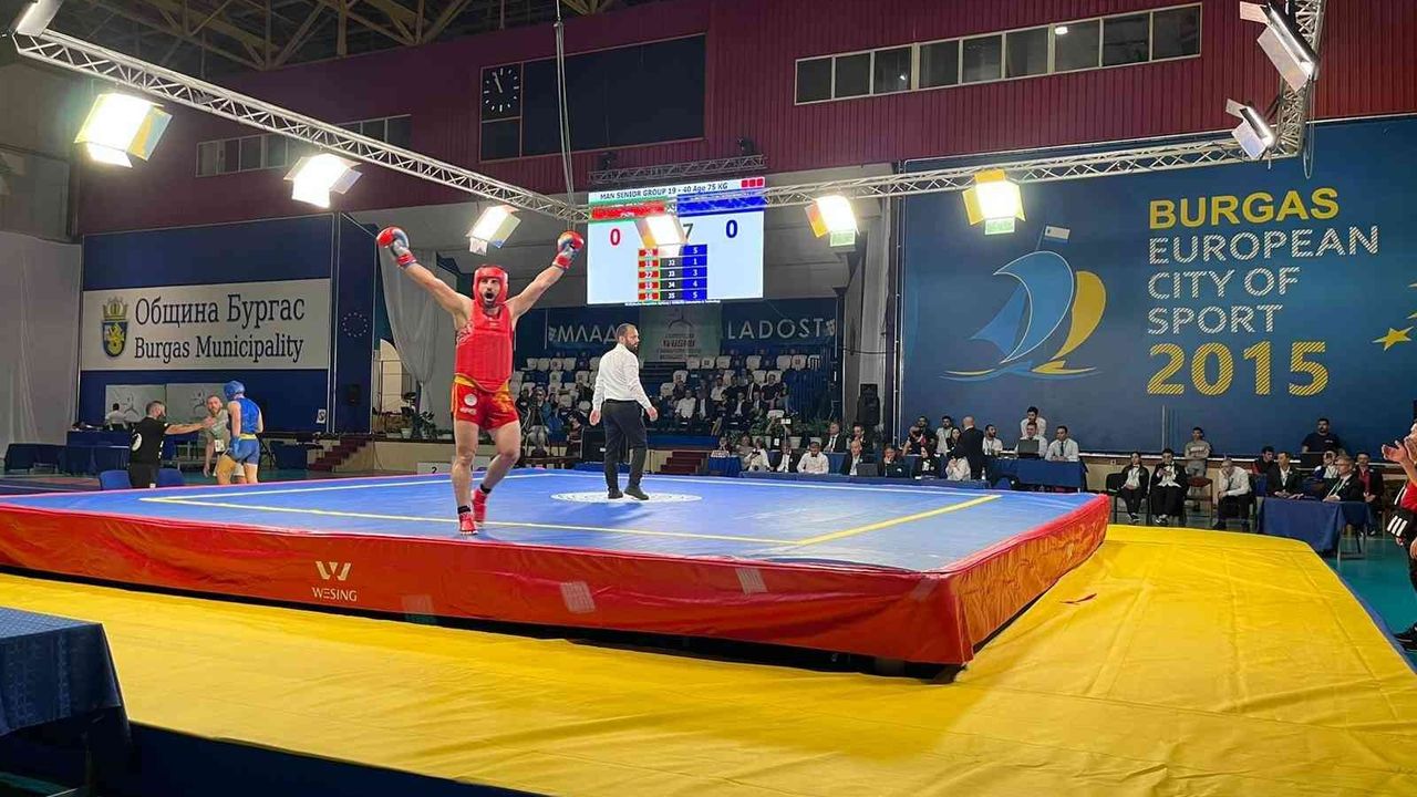 Avrupa Wushu Şampiyonasında Yıldırım damgası