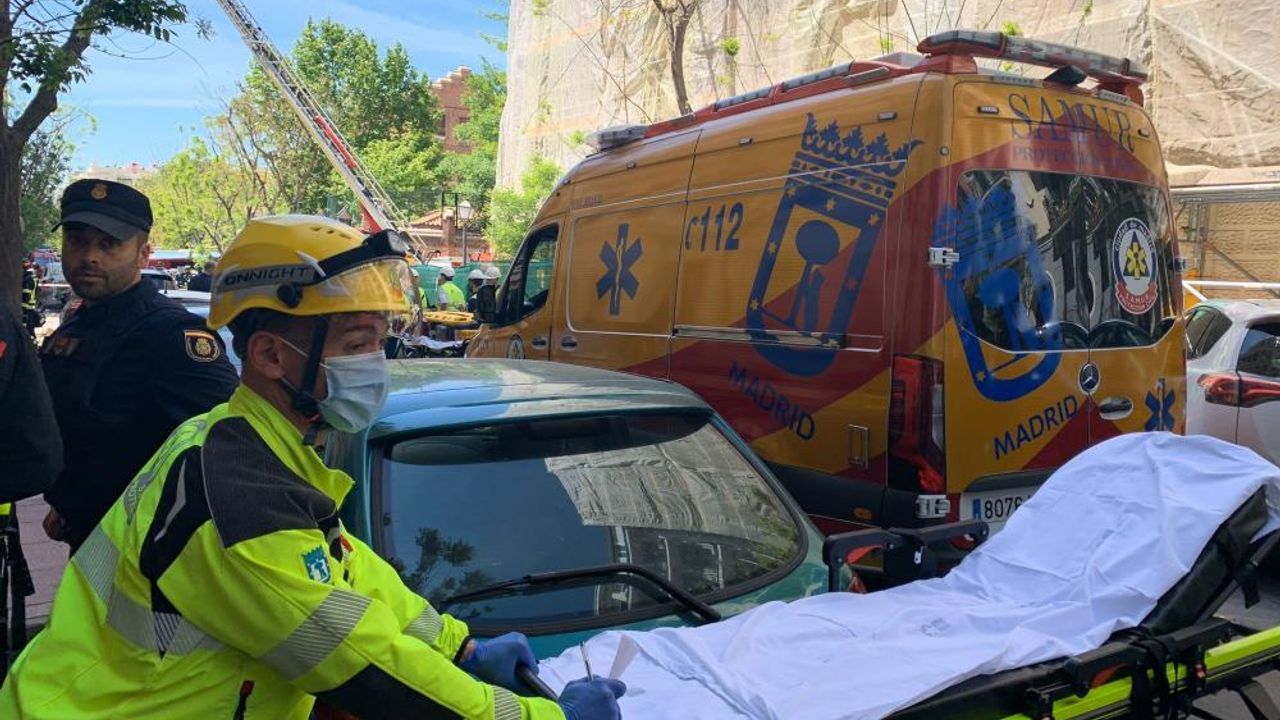 Madrid'de patlama sonucu 17 kişi yaralandı