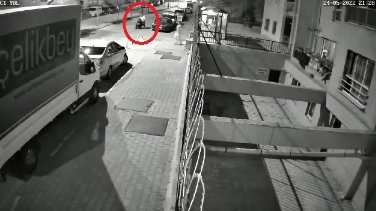 Bursa’da motosiklet hırsızı kameralardan kaçamadı