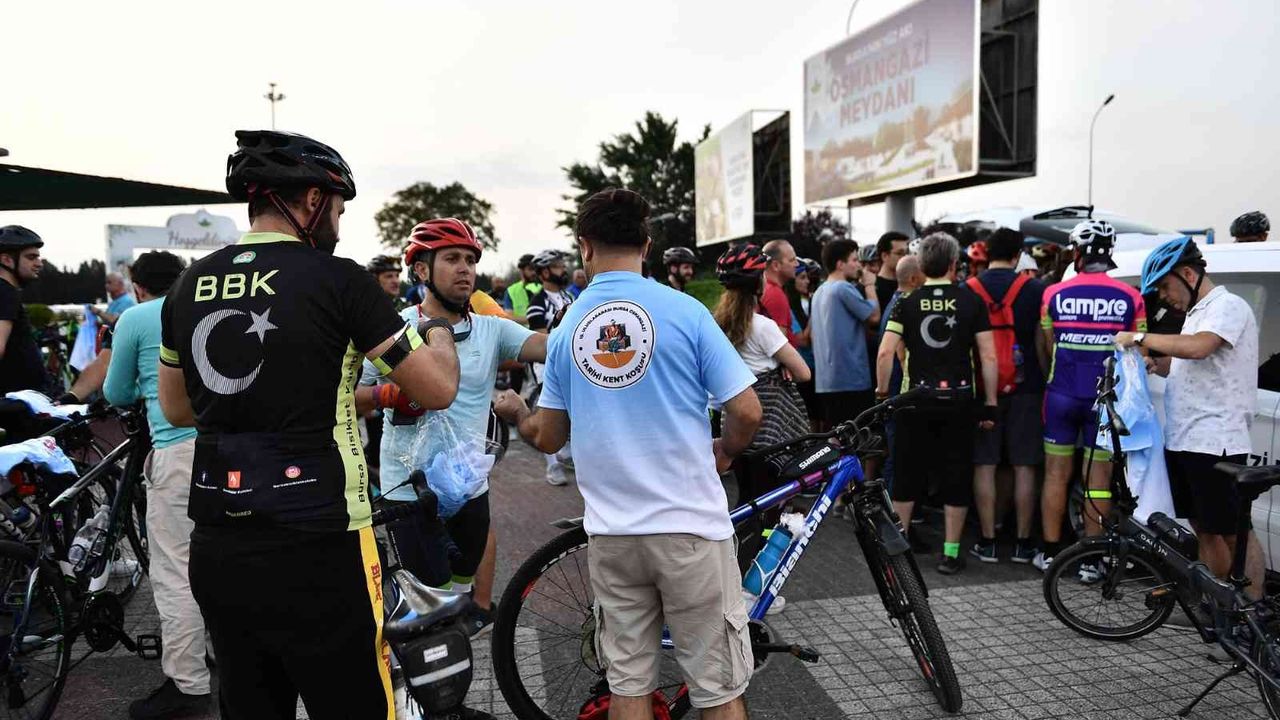 Osmangazi Belediyesi'nden Dünya Bisiklet Günü’ne özel tur
