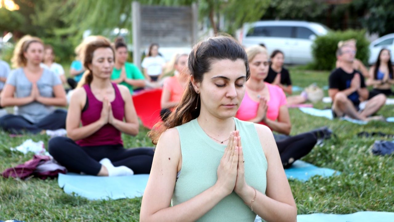 Altınşehir'de yoga zamanı