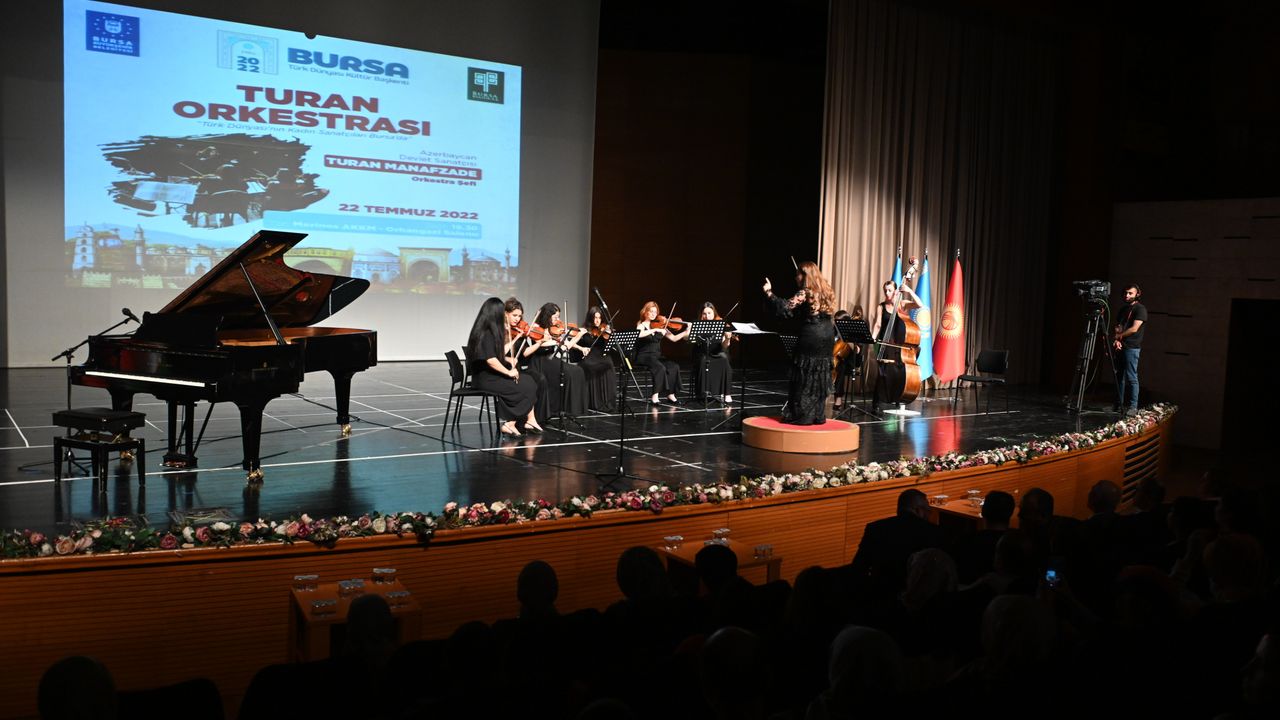 Bursa’da Turan Orkestrası ile Türk dünyası ezgileri