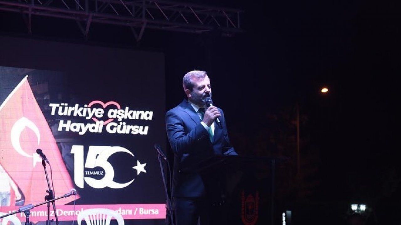 Başkan Mustafa Işık : "Milletimizin iradesinin üzerinde güç yoktur”