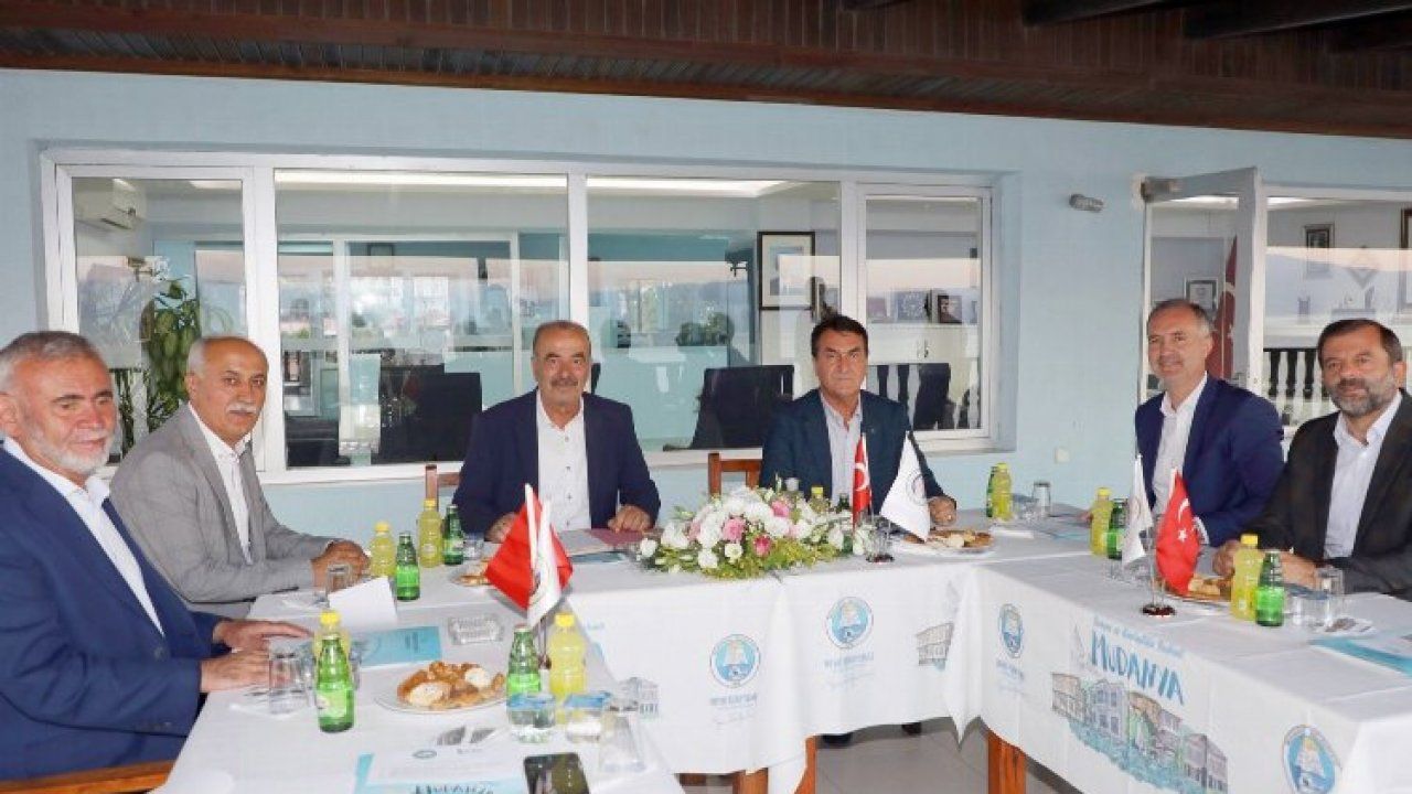 Bursa Belediyeler Birliği Mudanya'da toplandı