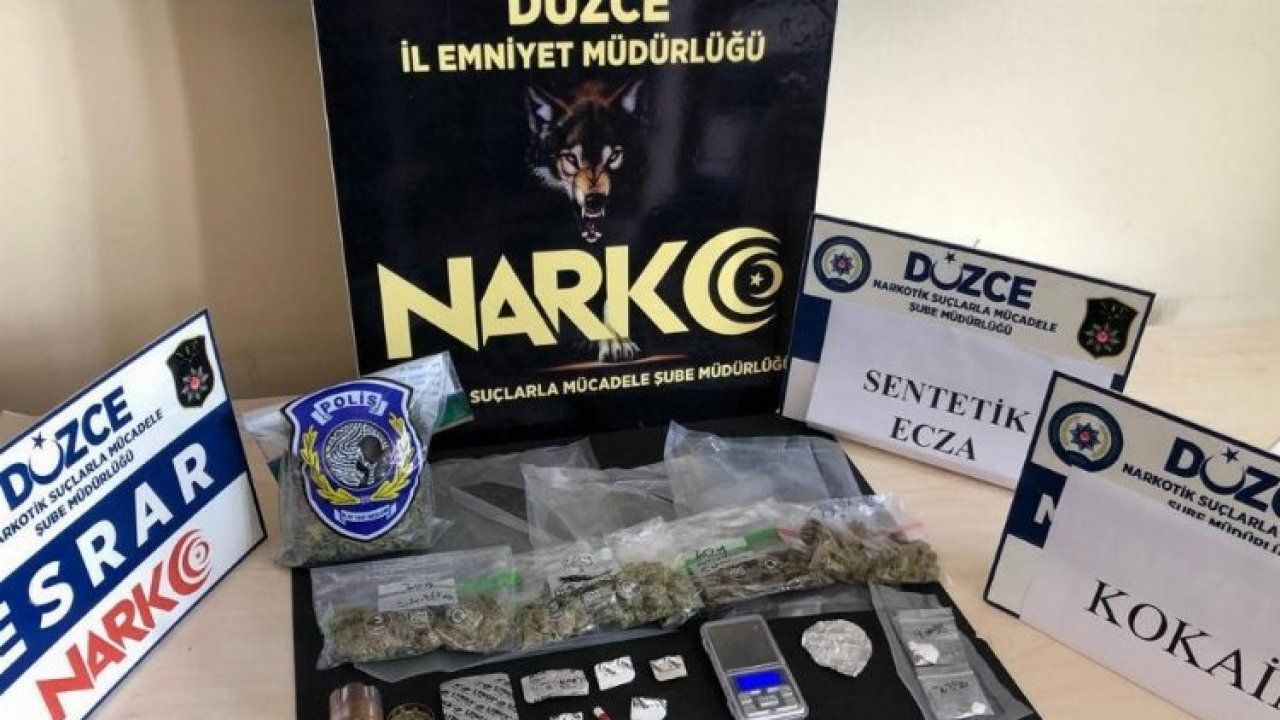 Düzce'de uyuşturucu taciri tutuklandı