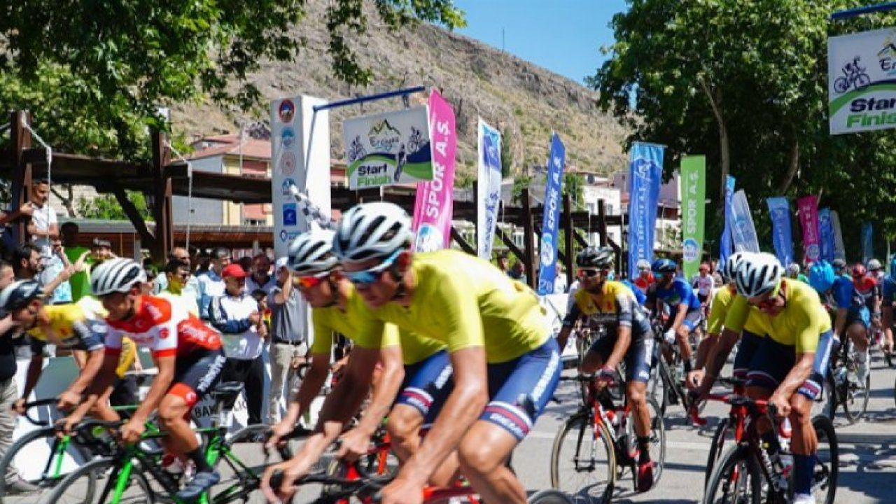 Erciyes Uluslararası Yol Bisiklet Yarışları GP Yahyalı'ya devam etti