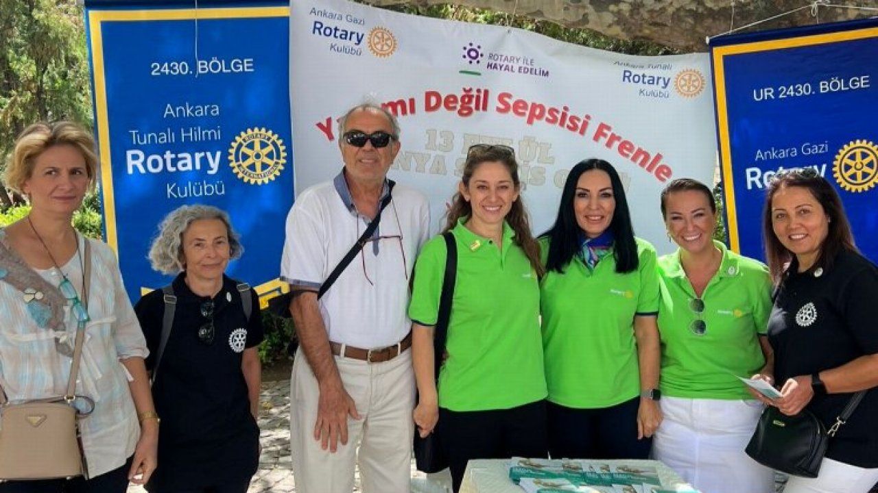 Ankara'da Rotary'den SEPSİS farkındalığı