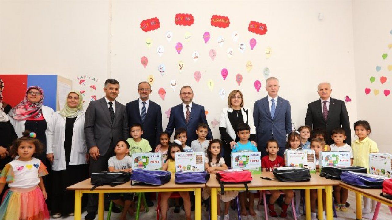 Gaziantep'te Büyükşehir'in eğitime desteği sürüyor