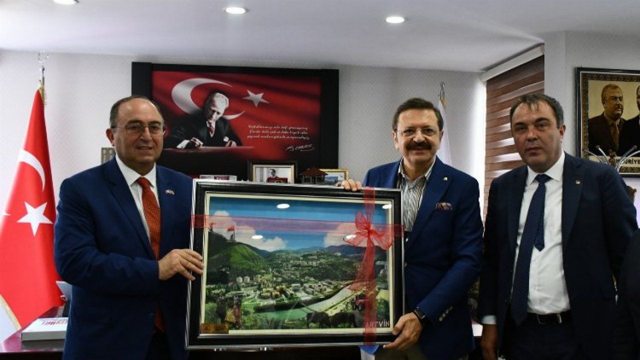 Hisarcıklıoğlu'ndan Başkan Elçin’e ziyaret