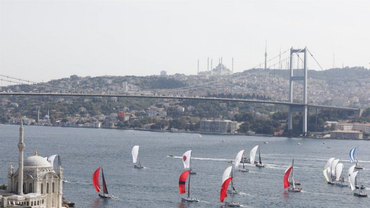 İstanbul Boğazı 'Bosphorus Cup'a hazırlanıyor