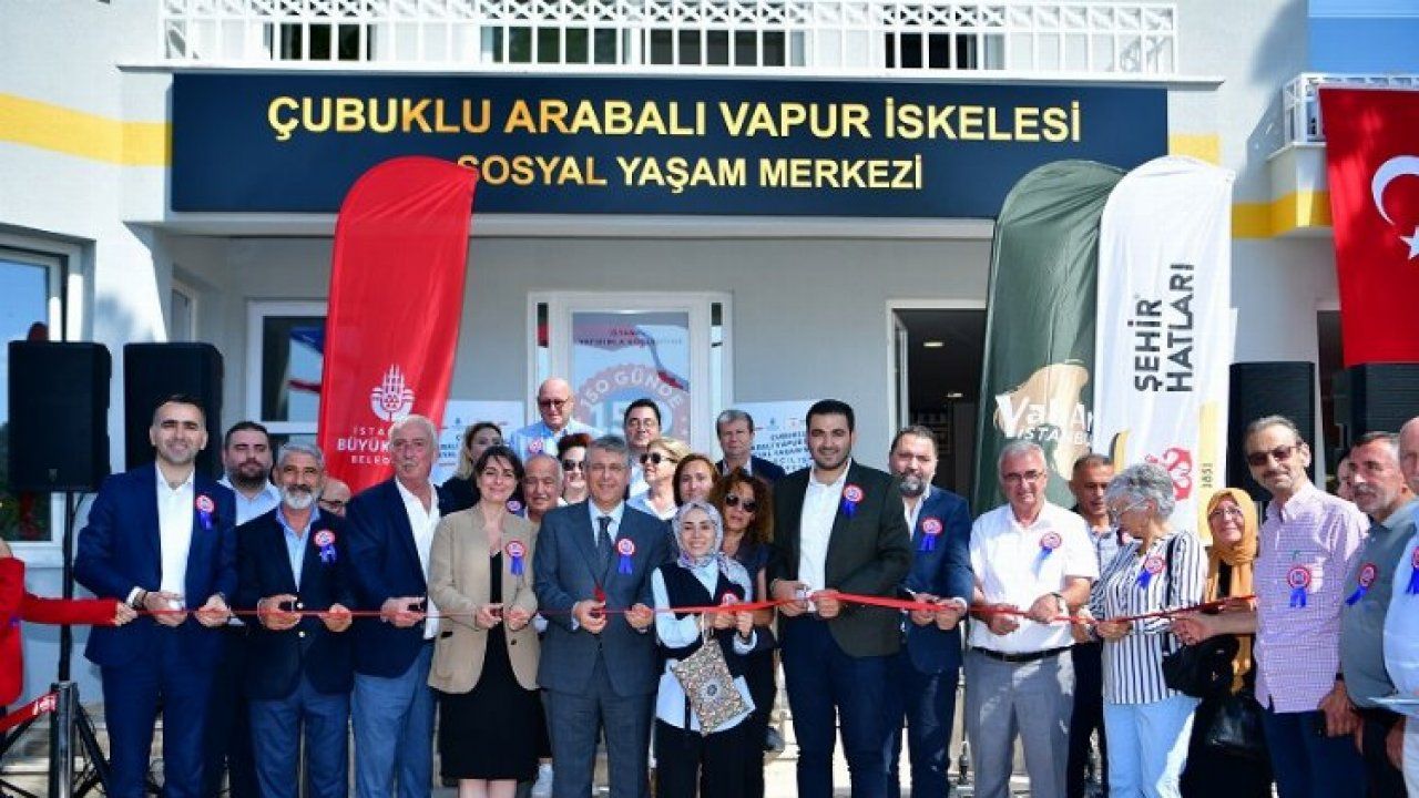 İstanbul'da Boğaz'a nazır sosyal yaşam merkezi