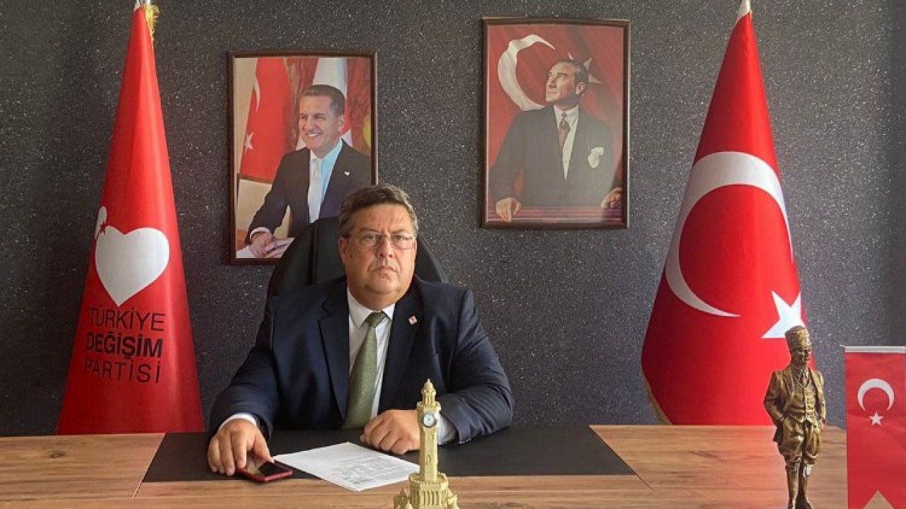 İzmir'de TDP İl Başkanı Metin Çağrı istifa etti!