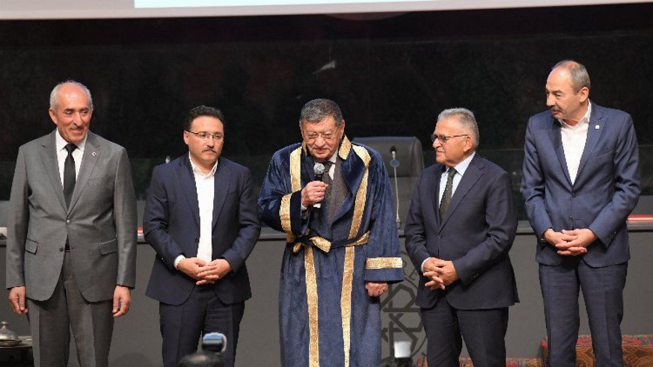 Kayseri'de hayırsever iş insanı Bekir Özbıyık 'yılın ahisi' seçildi