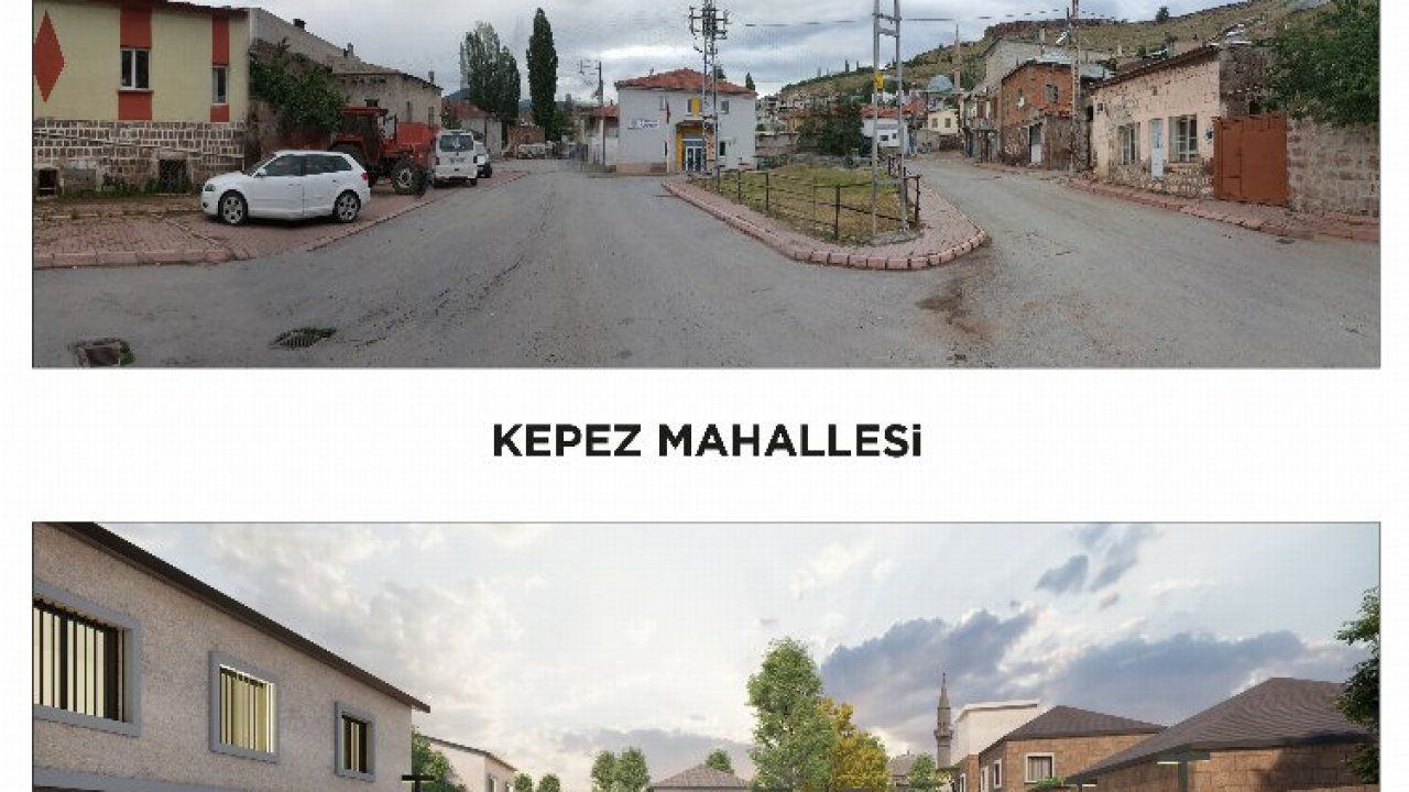 Kayseri'de kırsal mahallelerde estetik çalışma