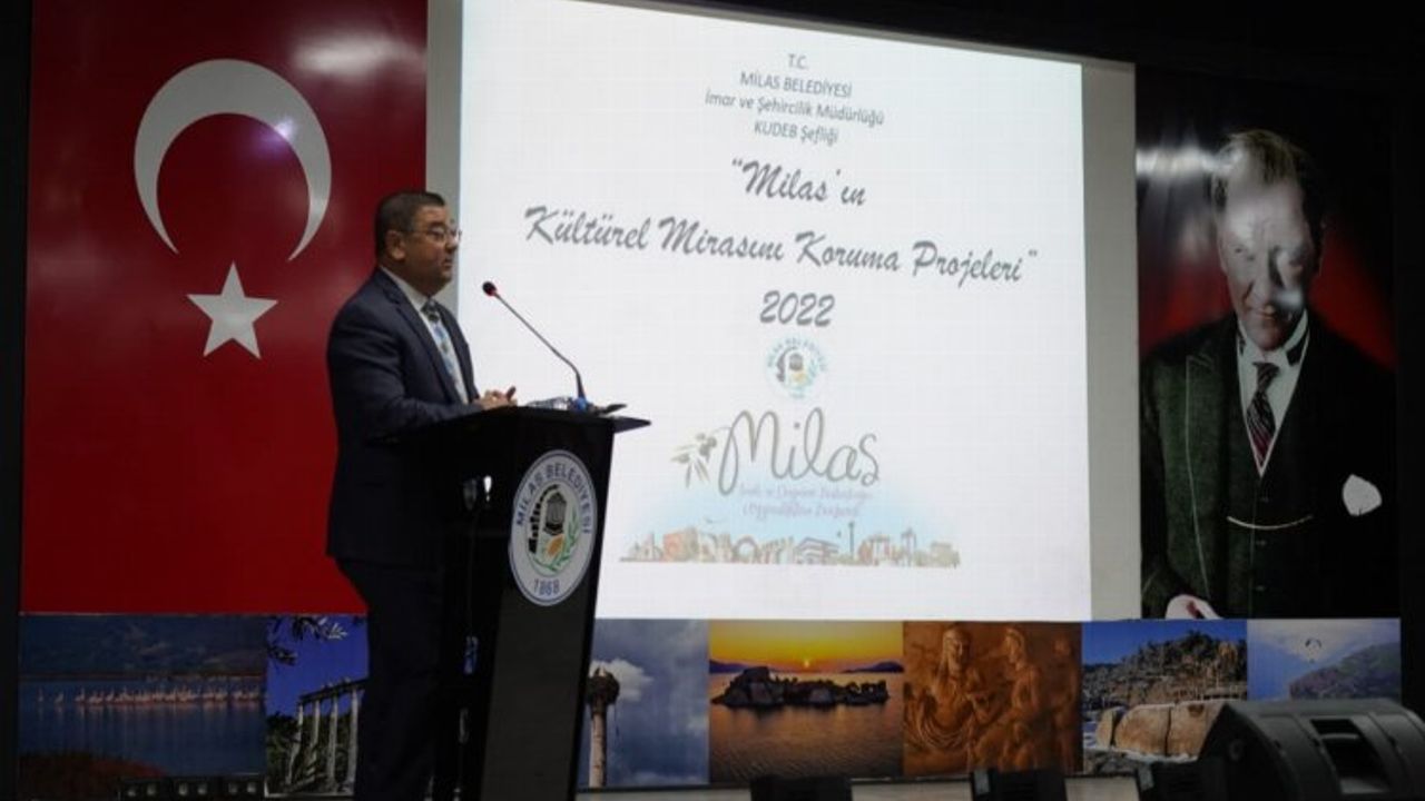 Muğla Milas'ın kültürel mirasını koruma projeleri tanıtıldı
