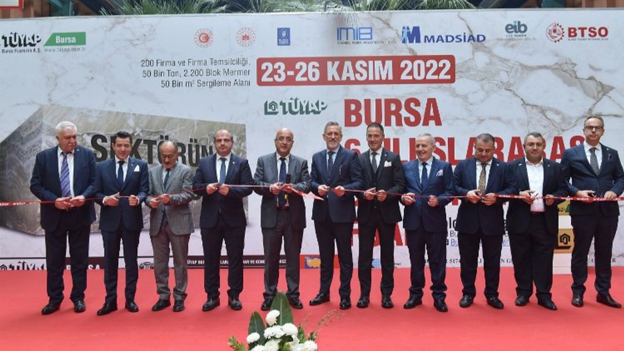 Sektörün en ağır fuarı kapılarını Bursa'da açtı 