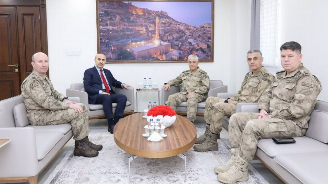 Jandarma Genel Komutanı Çetin'den Vali Demirtaş’a Ziyaret