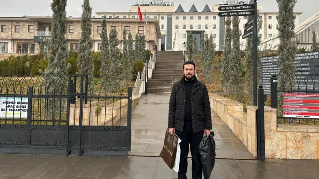 Kahramanmaraşlı Alper Baştuhan, çaresizce Dulkadiroğlu Belediyesi'ne seslendi!