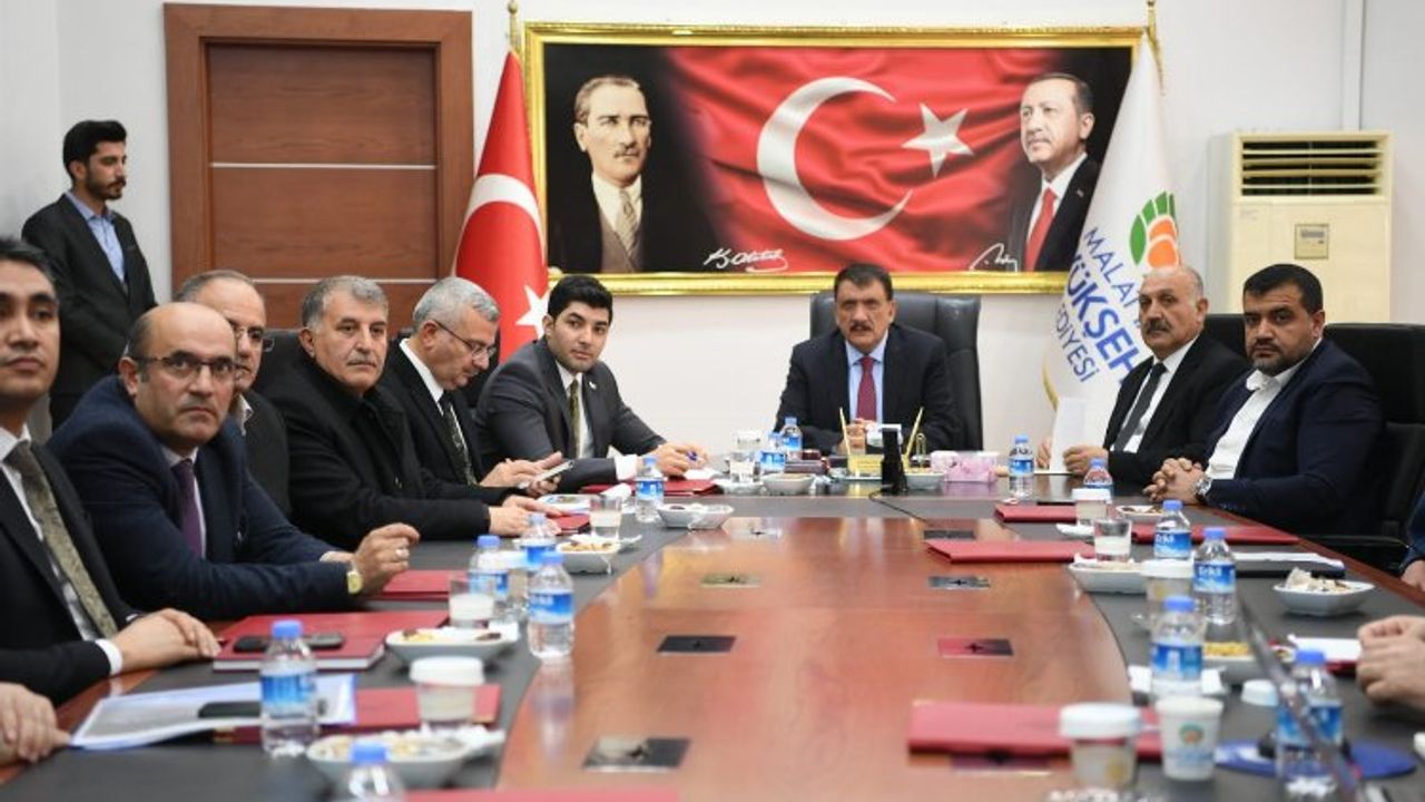 Malatya Doğanşehir'de istişare toplantısı