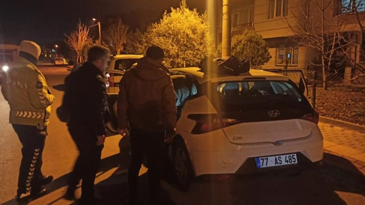 Yalova'dan çalınan aracı Orhangazi polisi yakaladı