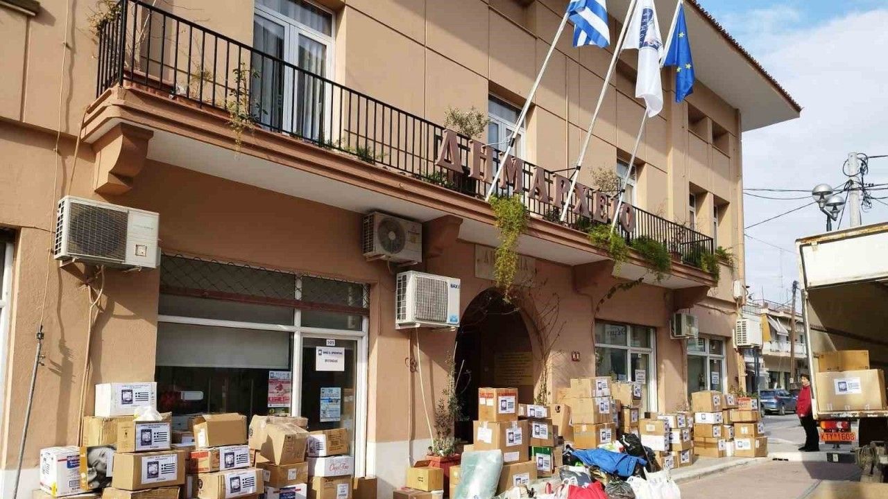 Mudanya’nın Yunanistan’daki kardeş şehrinden deprem bölgesine yardım