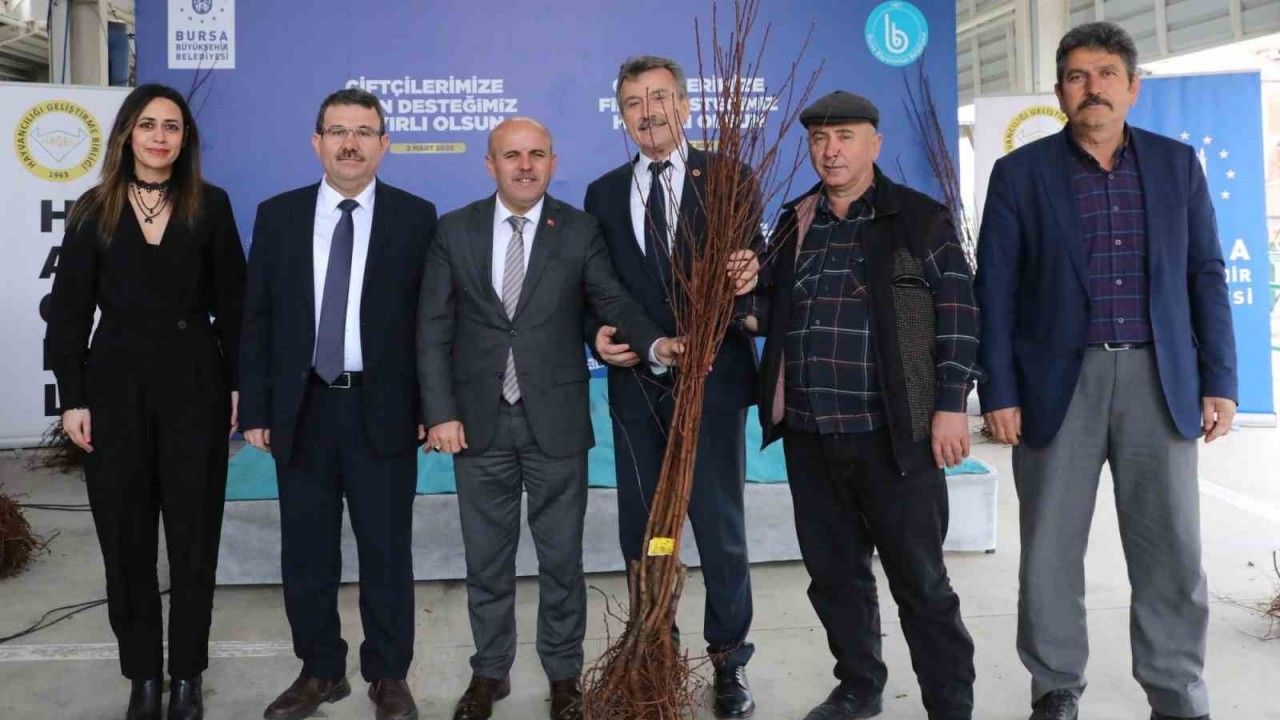 Üretim çiftçiden destek Bursa Büyükşehir’den