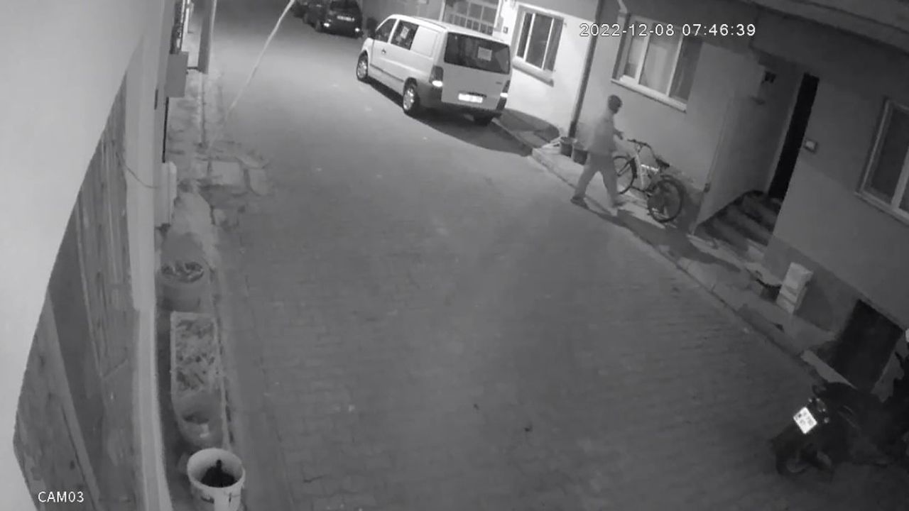 İznik'te bisiklet hırsızlığı