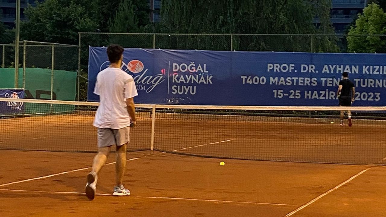 Prof. Dr. Ayhan Kızıl T400 Masters Tenis Turnuvası'nda  6. yıl heyecanı