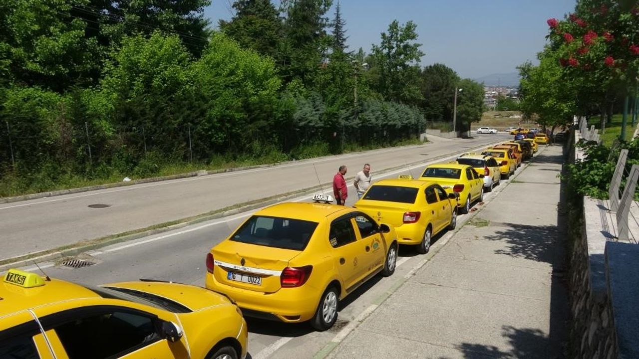 Bursa’da taksi ücretlerine büyük zam!