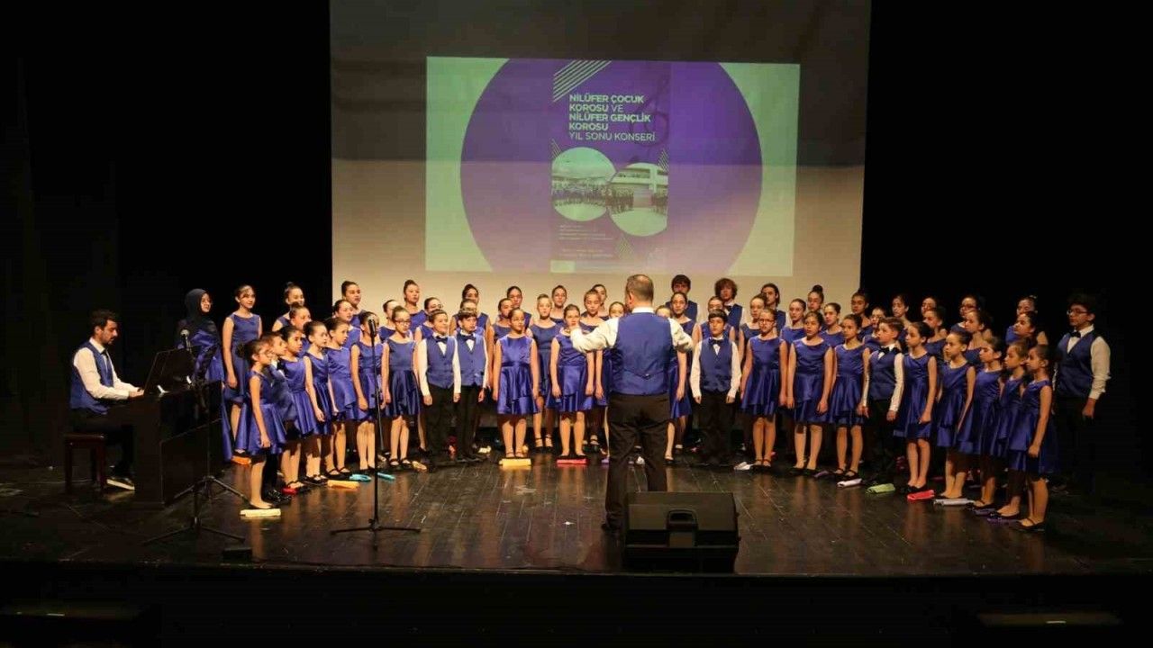 Nilüfer’de Çocuk ve Gençlik Koroları'ndan Müthiş Performans!