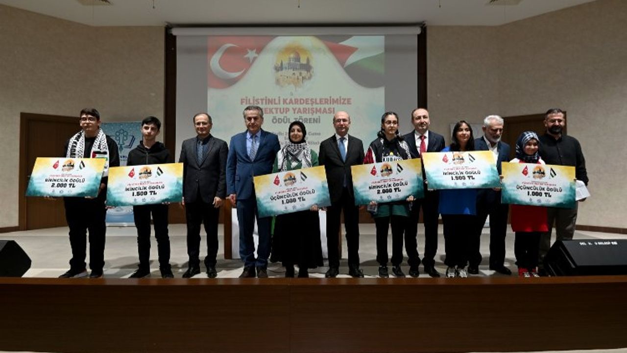 Selçuklu'dan 'Filistin'e Mektup' yarışması