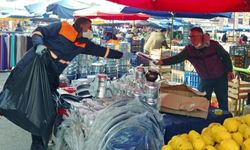 Bursa'da pazarcılara 3 bin siperlik