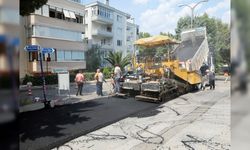 Mudanya'da asfalt çalışması sürüyor
