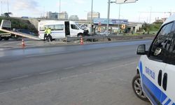 Bursa’da servis minibüsü kaza yaptı: 6 işçi yaralı