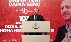 Cumhurbaşkanı Erdoğan AK Parti Rize İl Meclisi'nden çarpıcı açıklamalarda bulundu